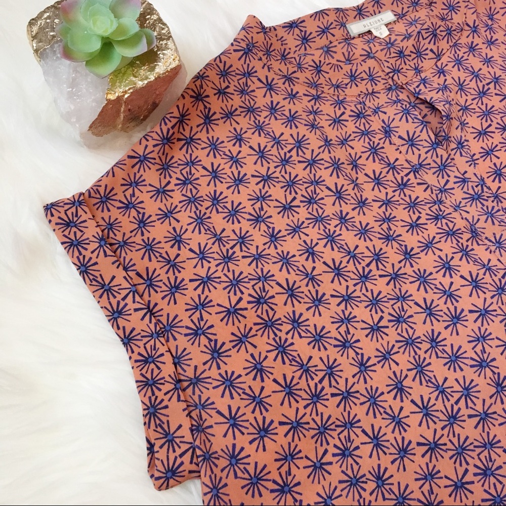 Pleione Short Sleeve Blouse